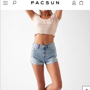 Pacsun denim shorts
